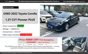 USED 2022 Toyota Corolla 1.2T CVT Pioneer PLUS